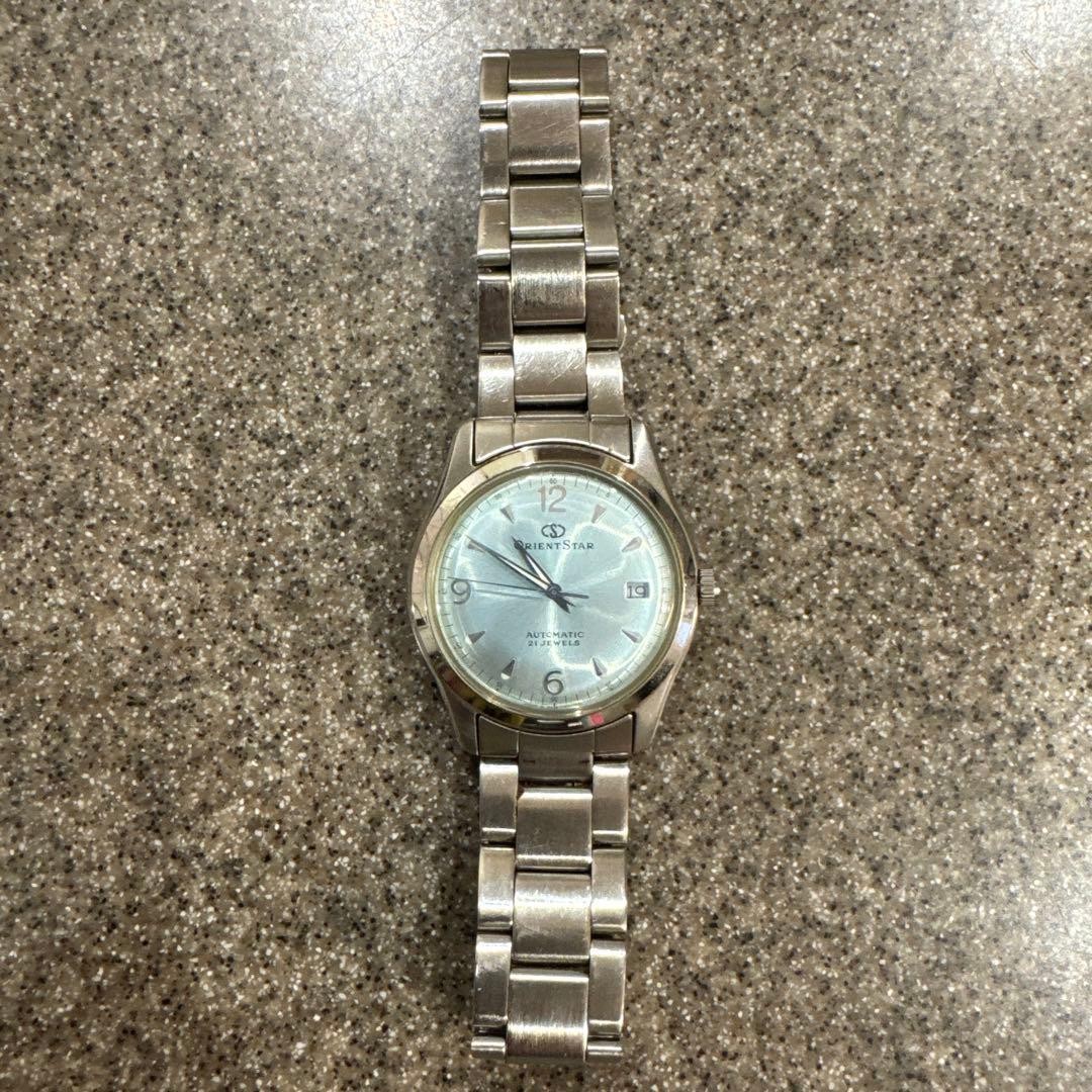 Orient Star Automatic Watch Silver Blue Dial Eleg… - image 10