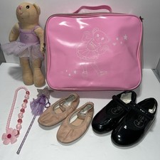 Twinkle Star Case With Tap Dance Shoes Sz 13.5 Ballet Shoes, Twinkle Bear, Nec