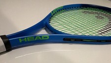 HEAD Conquest Tennis Racquet Blue Green Lightweight Design for Power Control