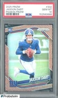 2025 Panini Pigskin Prizm #332 Jaxson Dart Dart Giants RC Rookie 33/180 PSA 10