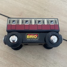 Brio World Wooden Railway Passenger Express Coach Train Train Tank Engine