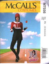7556 McCalls Sewing Pattern Adult Halloween Costume Jacket Romper UNCUT Yaya Han