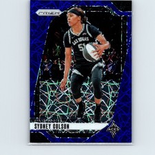 2024 Panini Prizm WNBA Sydney Colson #73 Blue Velocity Las Vegas Aces