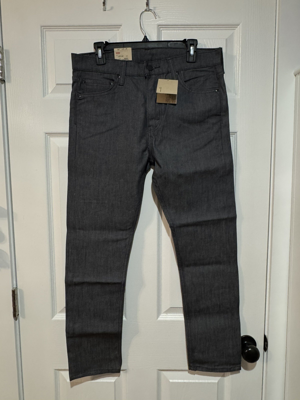 NWT Levi’s 510 Gray skinny mens jean size 33x30