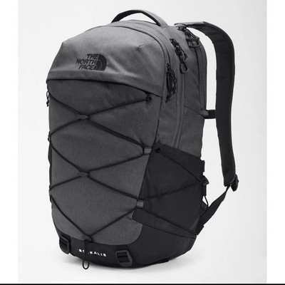 North Face Borealis Asphalt Grey The North Face Borealis Laptop Backpack  Asphalt Grey Light Heather/TNF