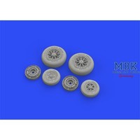 Eduard ED648524 F-104G Starfighter Wheels Late 1/48