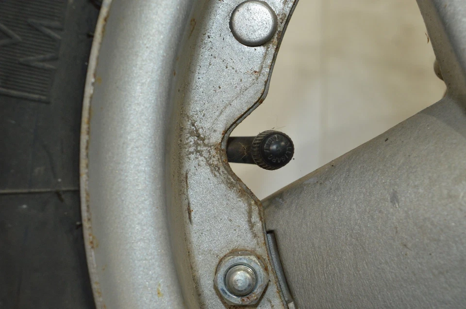 PIAGGIO QUARTZ NSP 50 LC VORDERREIFEN VORDERRAD REIFEN RAD FELGE VORNE WHEEL RIM - Bild 4 von 4