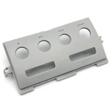BRAND NEW Nintendo Gamecube Controller Port Faceplate Cover *NO YELLOWING* Grey