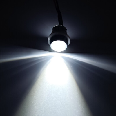 LED Ultra Bright Pre-cablati 8mm Con Supporto Da Pannello 12mm - Per Tensioni 3V-220V, Colore Variabile