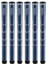Set of 6 - Winn Dri-Tac Oversize Golf Grip - Navy Blue (7DT-NB)