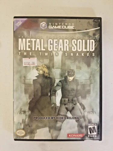 Metal Gear Solid: The Twin Snakes (Gamecube, 2004)  Complete CIB With Manual