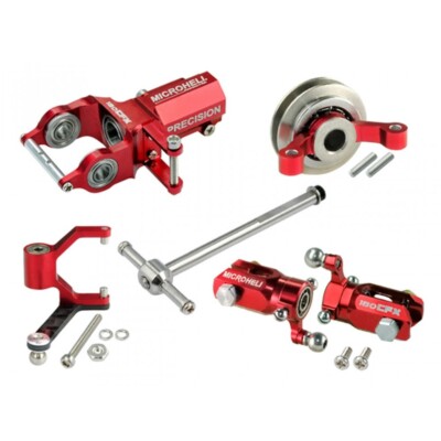Microheli CNC Blade 180 CFX Tail Power Package (RED) - BLADE 180 CFX