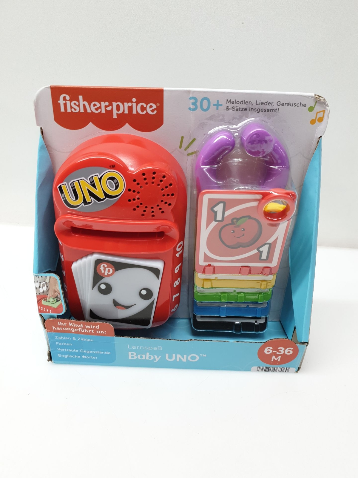 Fisher-Price Divertimento didattico Baby UNO - giocattolo educativo elettroni...