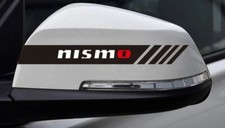 Nissan Nismo sport  VINYL WING MIRROR DECALS STICKERS nissan x2 JDM