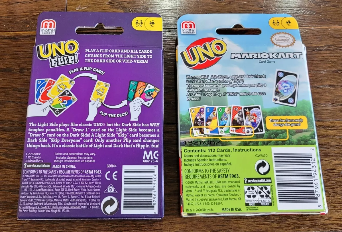 Mattel Games - UNO Mario Kart Card Game