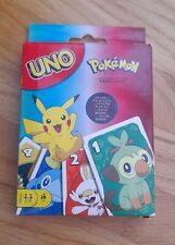 UNO Pokémon Themed Playing Card Game Special Rule Pikachu Asia Mattel Kids  Gift