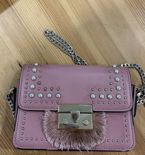 Topshop Women's Pink Clutch Bag