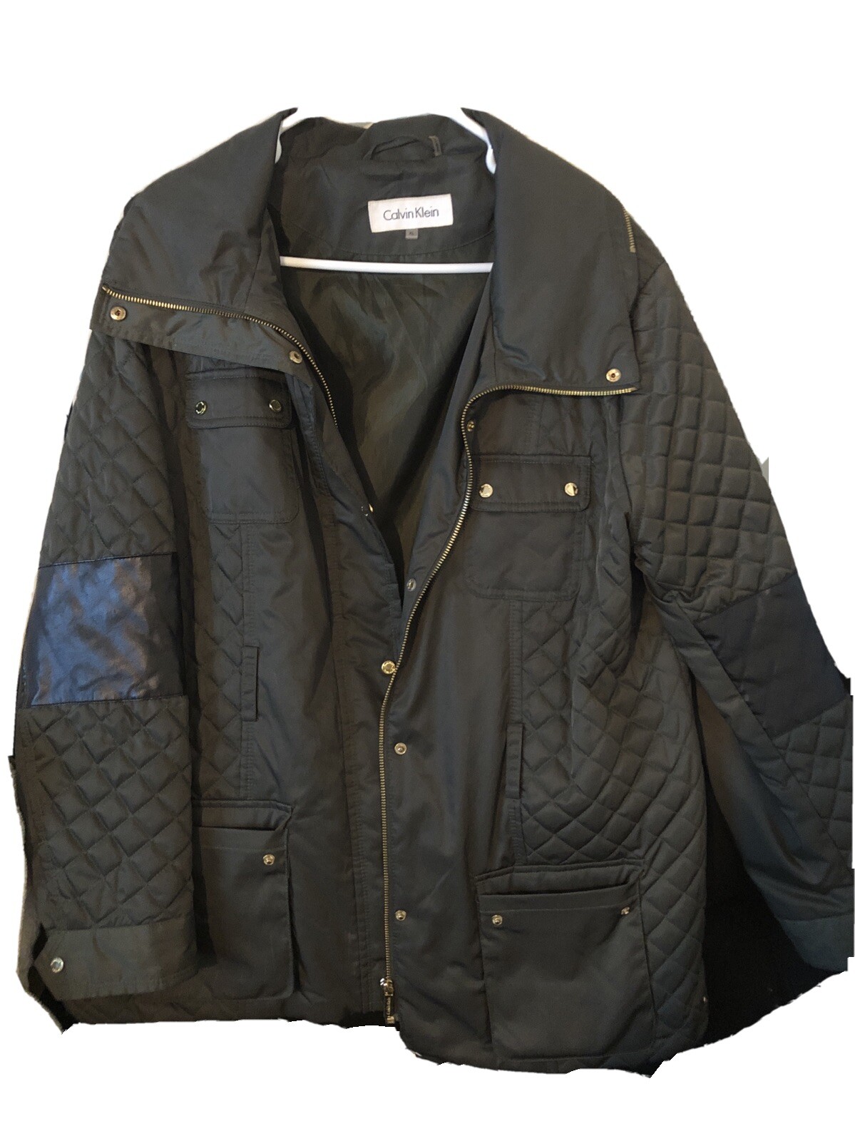 calvin klein Dark Green Coat Gem