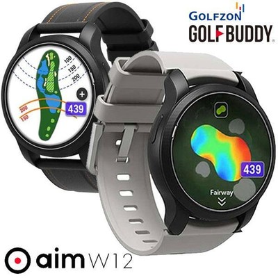 GOLF BUDDY aim W12 full color touch golf watch | eBay