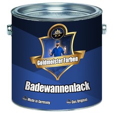 Goldmeister Farben Badewannenbeschichtung Badewannenlack Keramik Emaille Schwarz