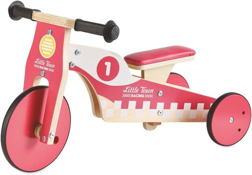 Wooden 2-in-1 Bike & Rocker, Kids First balance bike & tricycle - Picture 2 of 5