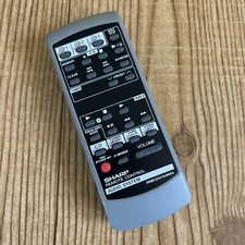 Original OEM SHARP Audio System Remote Control RRMCG0219AWSA TV Video Home Audio