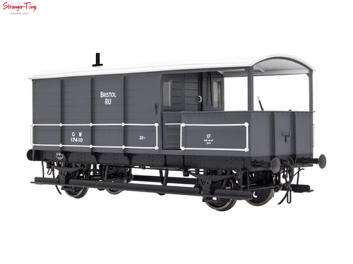 Dapol Toad 20t Brake Van (Diagramm AA21) GWR grau 17410 Spur O!! | Condition: New
