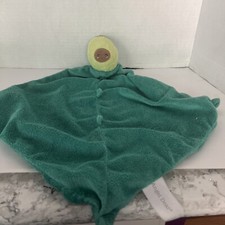 Angel Dear Plush Avocado Green Baby  s Security Blanket Lovey 12  