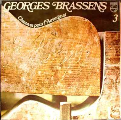 Georges Brassens 3 - Chanson Pour LAuvergnat NEAR MINT Philips Vinyl LP