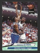 1992-93 FLEER ULTRA #328 SHAQUILLE O'NEAL ROOKIE RC ORLANDO MAGIC
