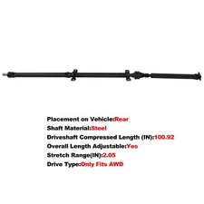 101.46 in Rear Drive Prop Shaft for 2004-2010 Toyota Sienna V6 3.3L 3.5L AWD