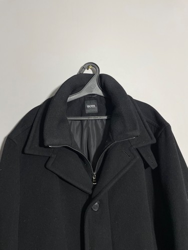 Hugo Boss Luxury Men’s Coat Wool&Cashmere black color - Picture 3 of 14