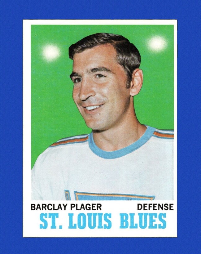 1970-71 Topps Set-Break # 99 Barclay Plager EX-EXMINT *GMCARDS*
