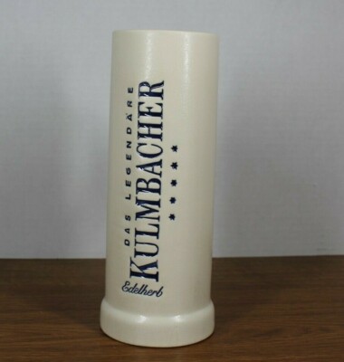 Das Legendare Kulmbacher - Stoneware Beer Stein - Edelherb - 0.5 L - 8'' 