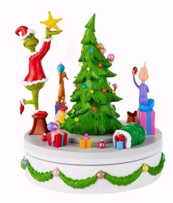 Dr. Seuss's How the Grinch Stole Christmas! Musical Figurine - Light and Motion.