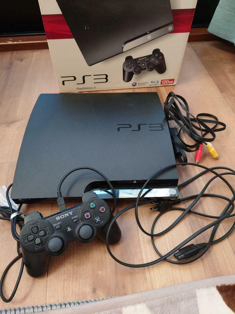 SONY PS3 PlayStation 3 120GB Black CECH-2000A Game console Used Tested Boxed F/S