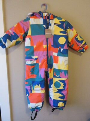 New Patagonia Snow Pile One-Piece Kids Toddler Size 4T Color