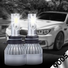 Cree Dual-sided Led Headlight Kit 9005 Hb3 388w 38800lm 6k High Beam White Bulb