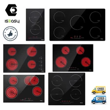 Electric Induction/Ceramic Cooktop Touch Control Built-In 2/4/5 Burner Stove Top