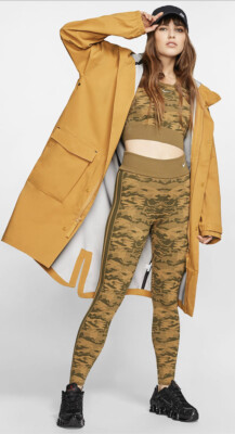 NikeLab NRG Parka CD6808-790 Fishtail Rain Lab Wheat Khaki Jacket NSW size XL