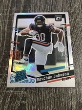 Roschon Johnson 2023 Donruss Rated Rookie Silver Holo #314 SP
