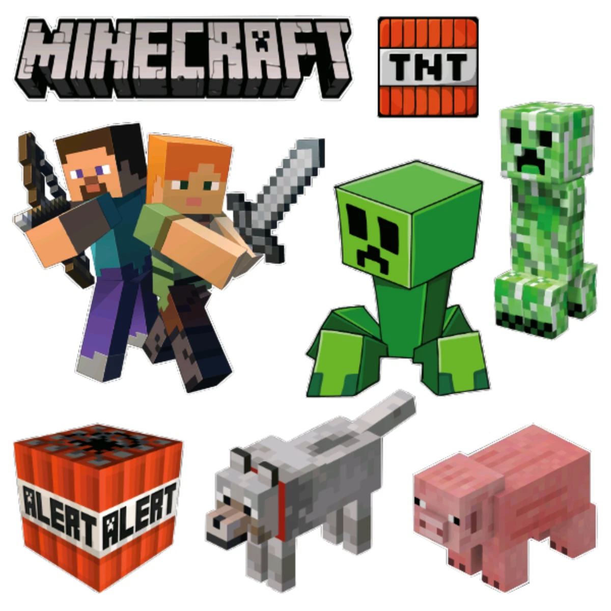 Discover 144+ edible minecraft cake decorations best seven.edu.vn