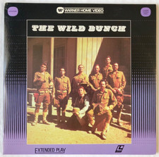 The Wild Bunch Laserdisc - William Holden - Classic Western Film - Pekinpah