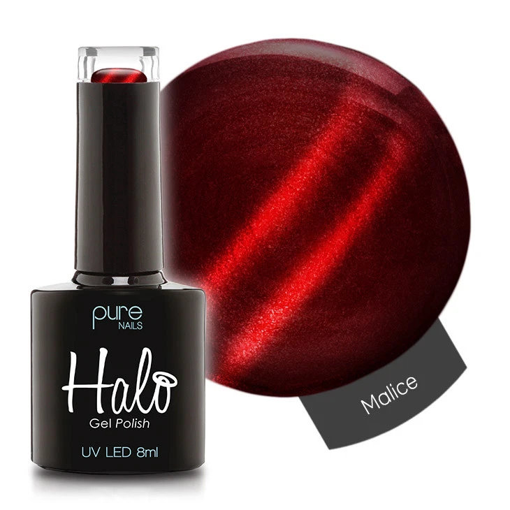 Pure Nails Halo Gel Polish Cats Eye (Malice) 8ml - FAST DISPATCH & DELIVERY