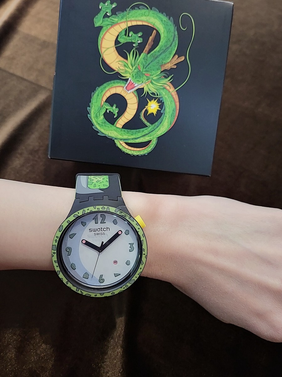 Swatch Dragon Ball Z Cell ウォッチ Swatch Dragon Ball Z Cell Collaboration SB01Z401 NEW IN BOX | eBay