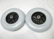 Fold Up Folding Foldable Power Wheelchair Caster Wheels 200x50 8x2 Tires Casters