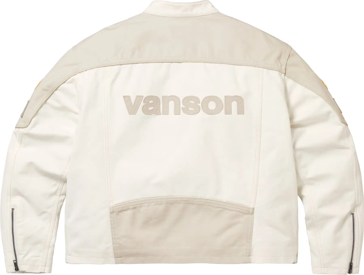 Supreme x Vanson Leathers Cordura Cotton Jacket 3colors SS25 | eBay