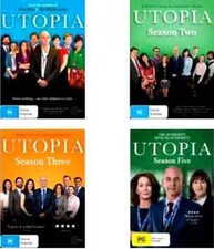 Utopia: Season 1, 2, 3  5 DVD, 7 Discs "NEW"