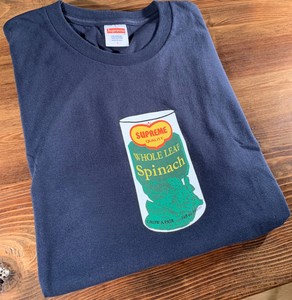 supreme spinach tee