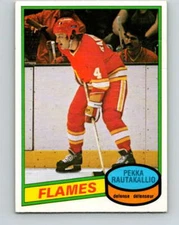 1980-81 O-Pee-Chee #356 Pekka Rautakallio  Calgary Flames V40659